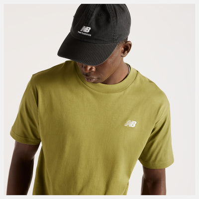 NEW BALANCE MEN'S SPORT ESSENTIALS COTTON GREEN TEE