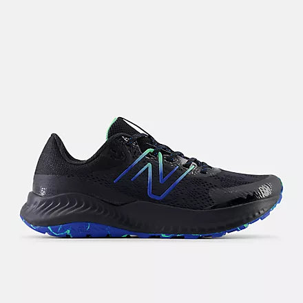 NEW BALANCE MEN S NITREL TRAIL BLACK BLUE SHOES INSPORT