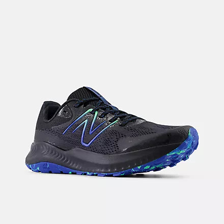 NEW BALANCE MEN S NITREL TRAIL BLACK BLUE SHOES INSPORT
