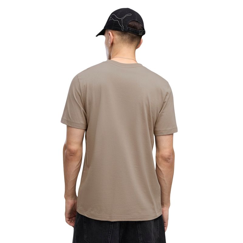 PUMA MEN'S ESSENTIALS 2 COLOUR NO. 1 LOGO MOUSE GREY TEE