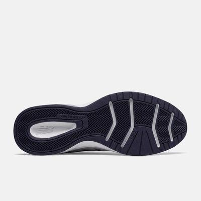 New Balance Men's 624v5 White/Navy Shoe (2e Wide)