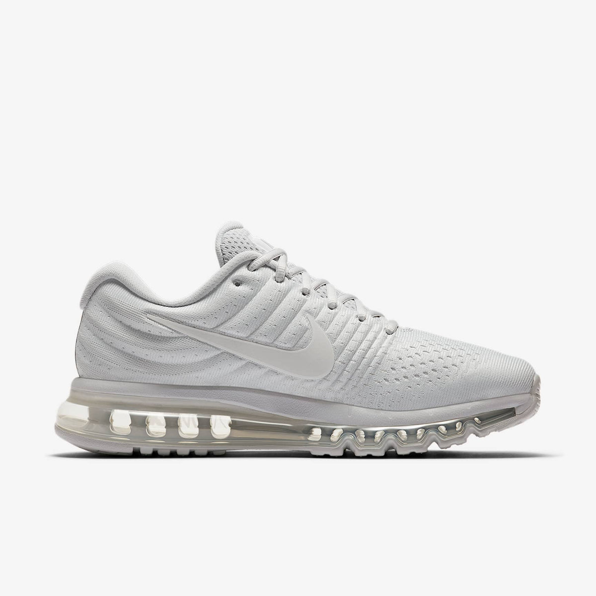 Nike Mens Air Max 2017 SE Pure Platinum/White inner side