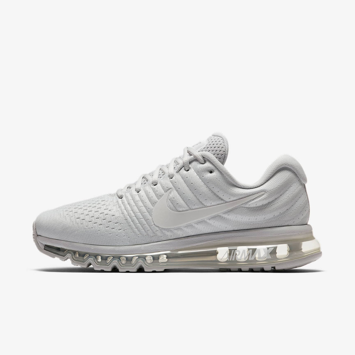 Nike Mens Air Max 2017 SE Pure Platinum/White side view