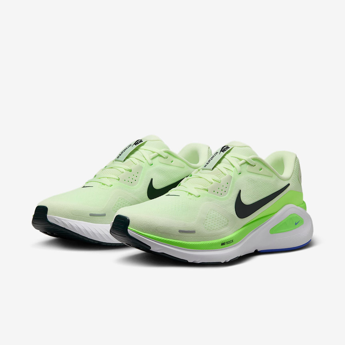 Nike Mens Structure 26 Volt Tint/Lime Blast pair