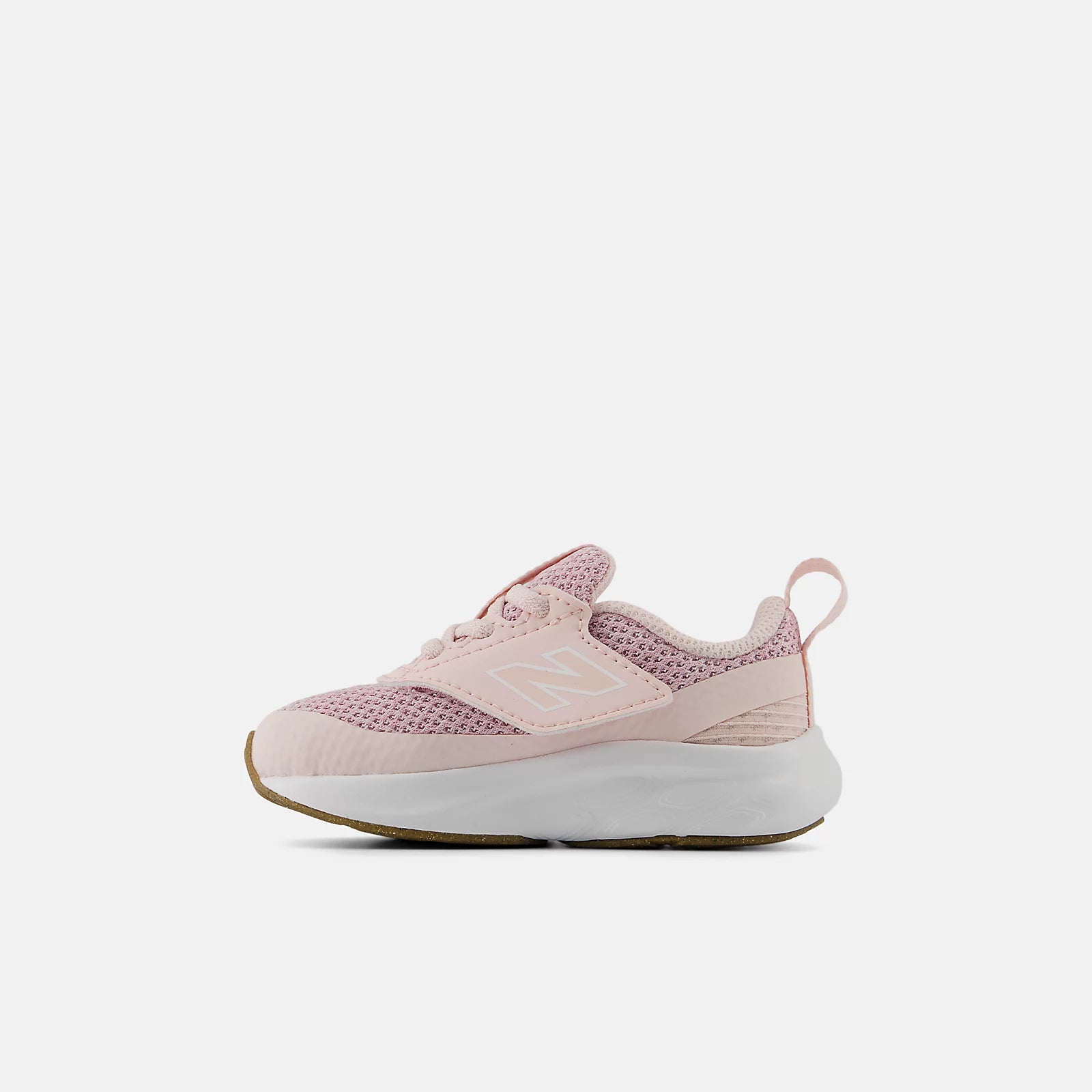 New Balance Kid's 625 Fresh Foam Hook N' Loop Pink Taffy Sneaker Shoes