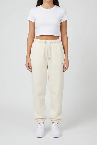 Insport Womens Mia Ivory Fleece Pant