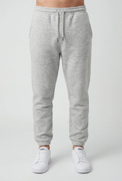Insport Mens Denver Tech Grey Marle Trackpant