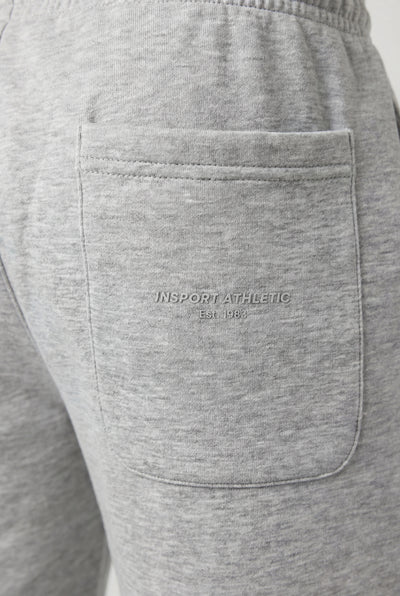 Insport Mens Denver Tech Grey Marle Trackpant