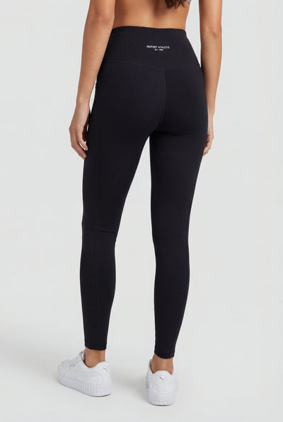 Insport Womens Black Pocket Tights