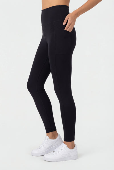Insport Womens Black Pocket Tights
