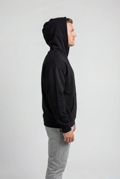 Insport Unisex Alaska Black Hoodie