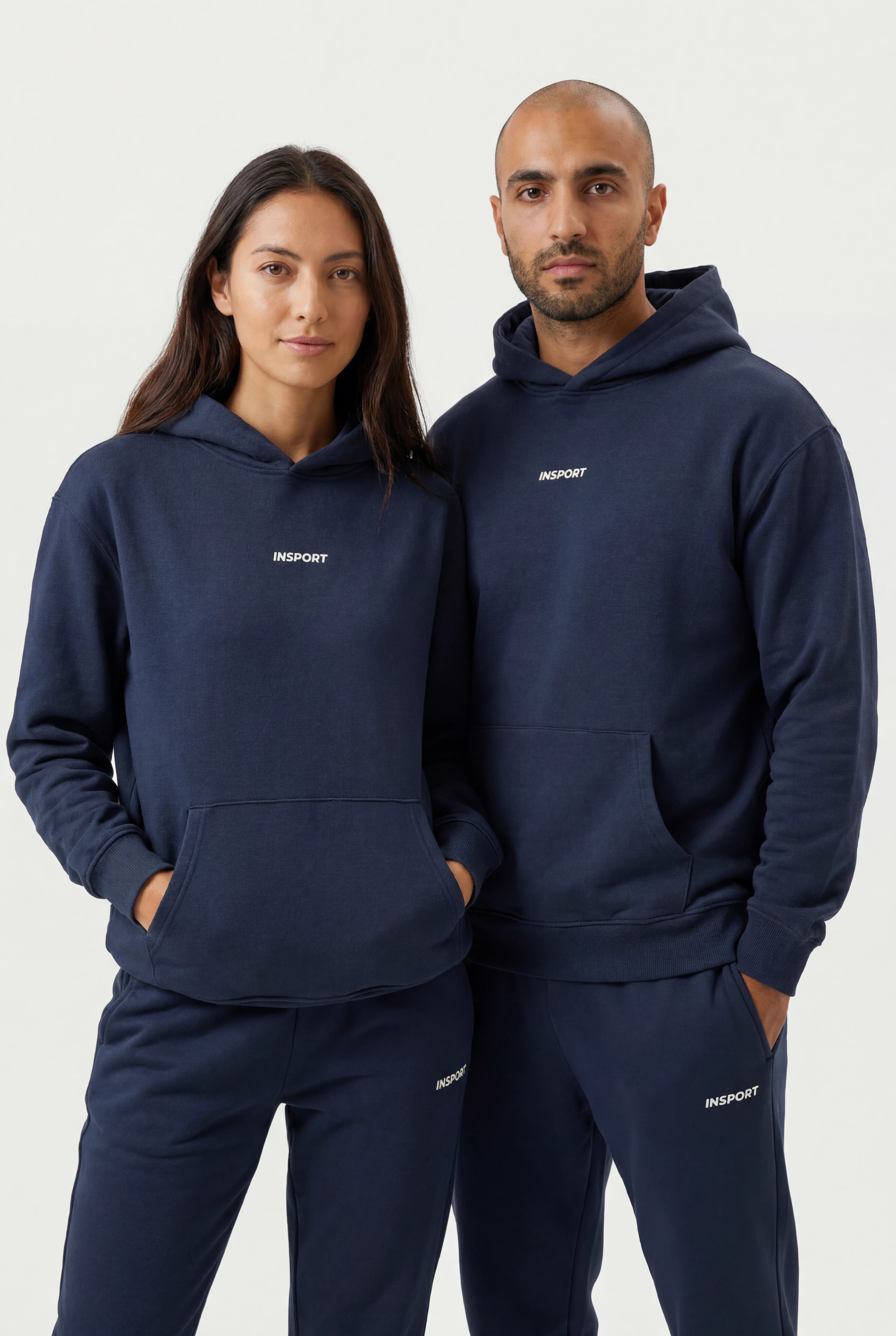 Insport Unisex Frankie Hood Navy