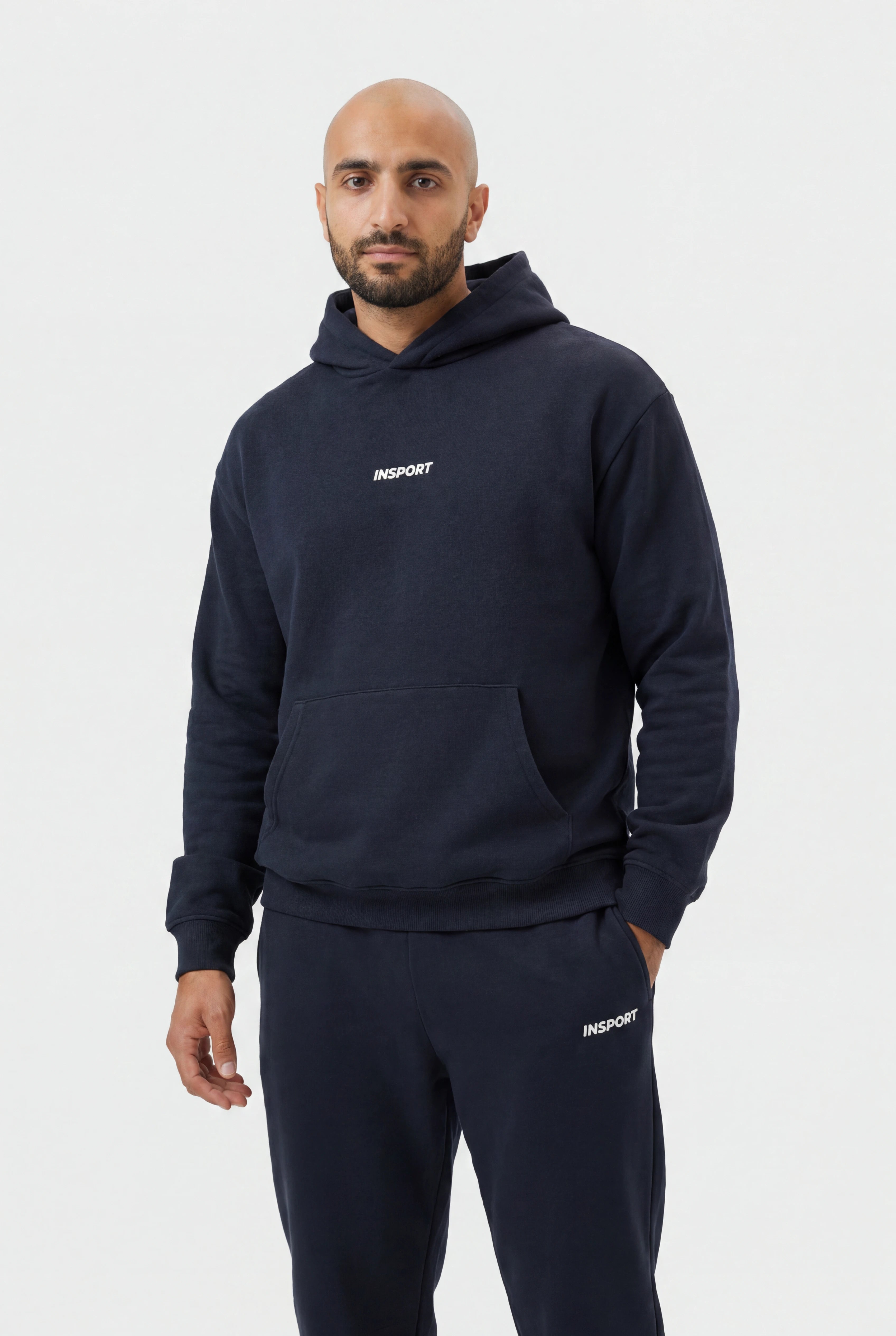Insport Unisex Frankie Hood Navy