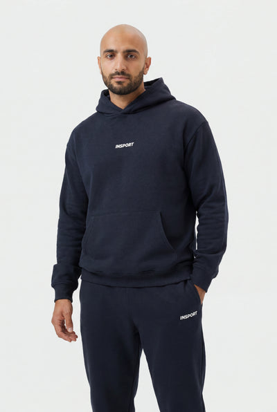 Insport Unisex Frankie Hood Navy