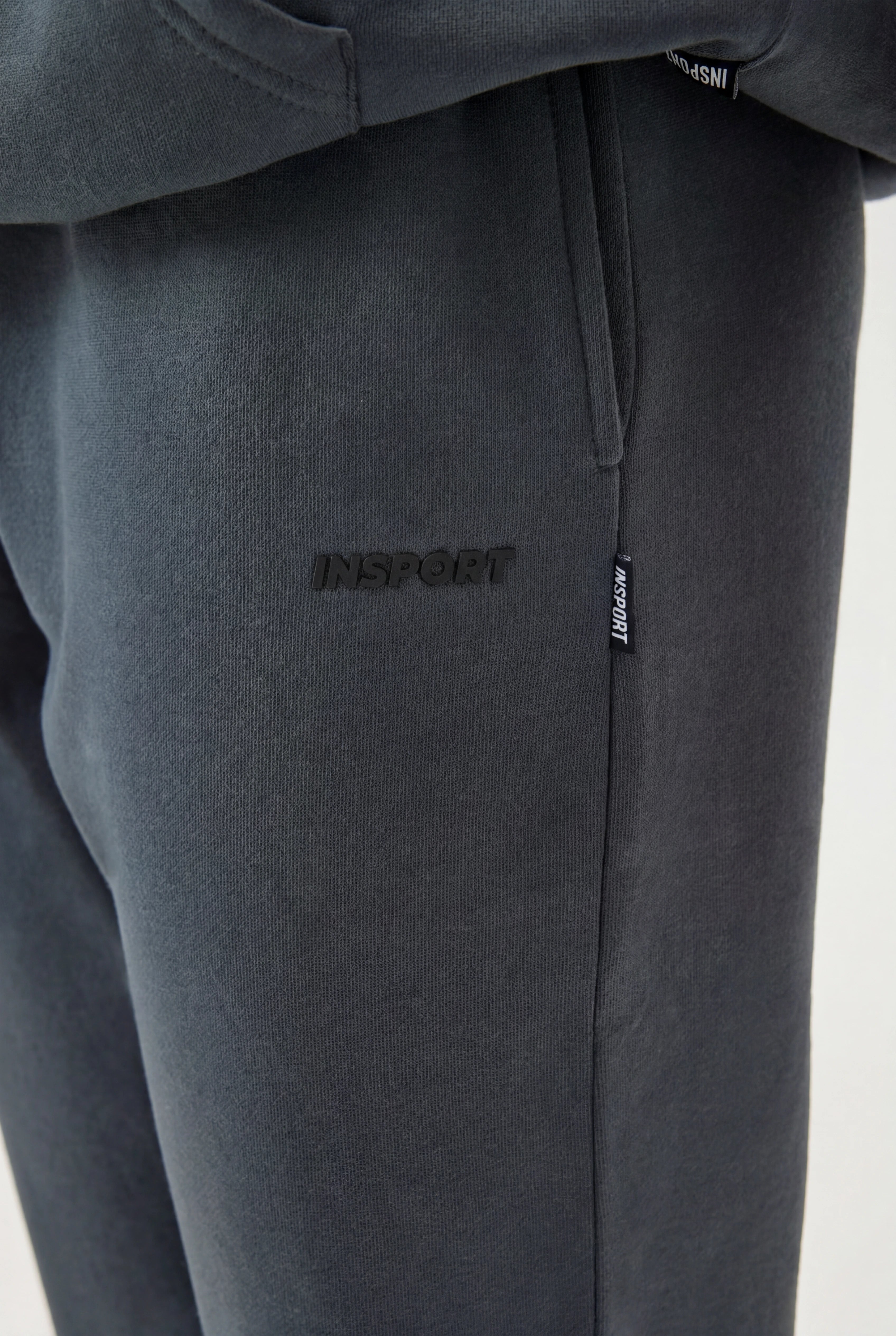 Insport Unisex Frankie Carbon Trackpants