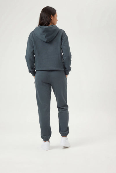 Insport Unisex Frankie Carbon Blue Hood