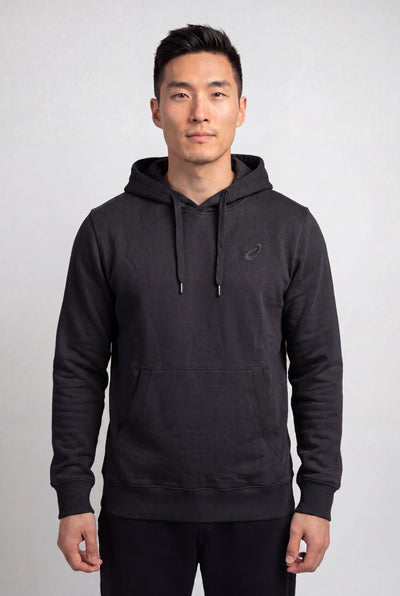 Asics Men's Fleece Black Hoodie