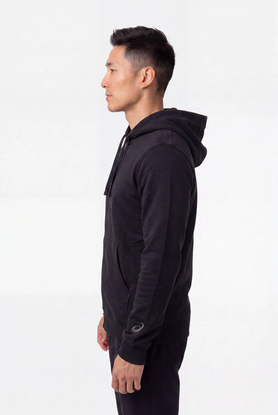 Asics Men's Fleece Black Hoodie