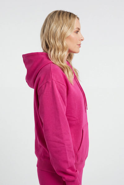 Russell Womens USA 1902 Lipstick Pink Hoodie