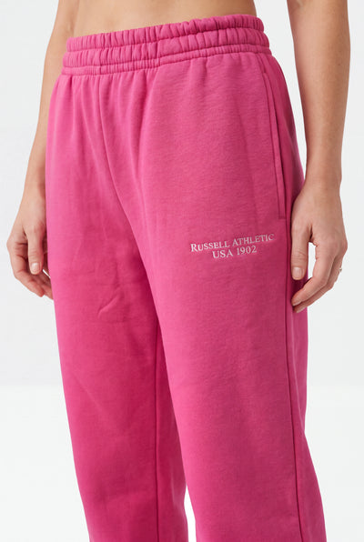 Russell Womens USA 1902 Lipstick Pink Trackpant