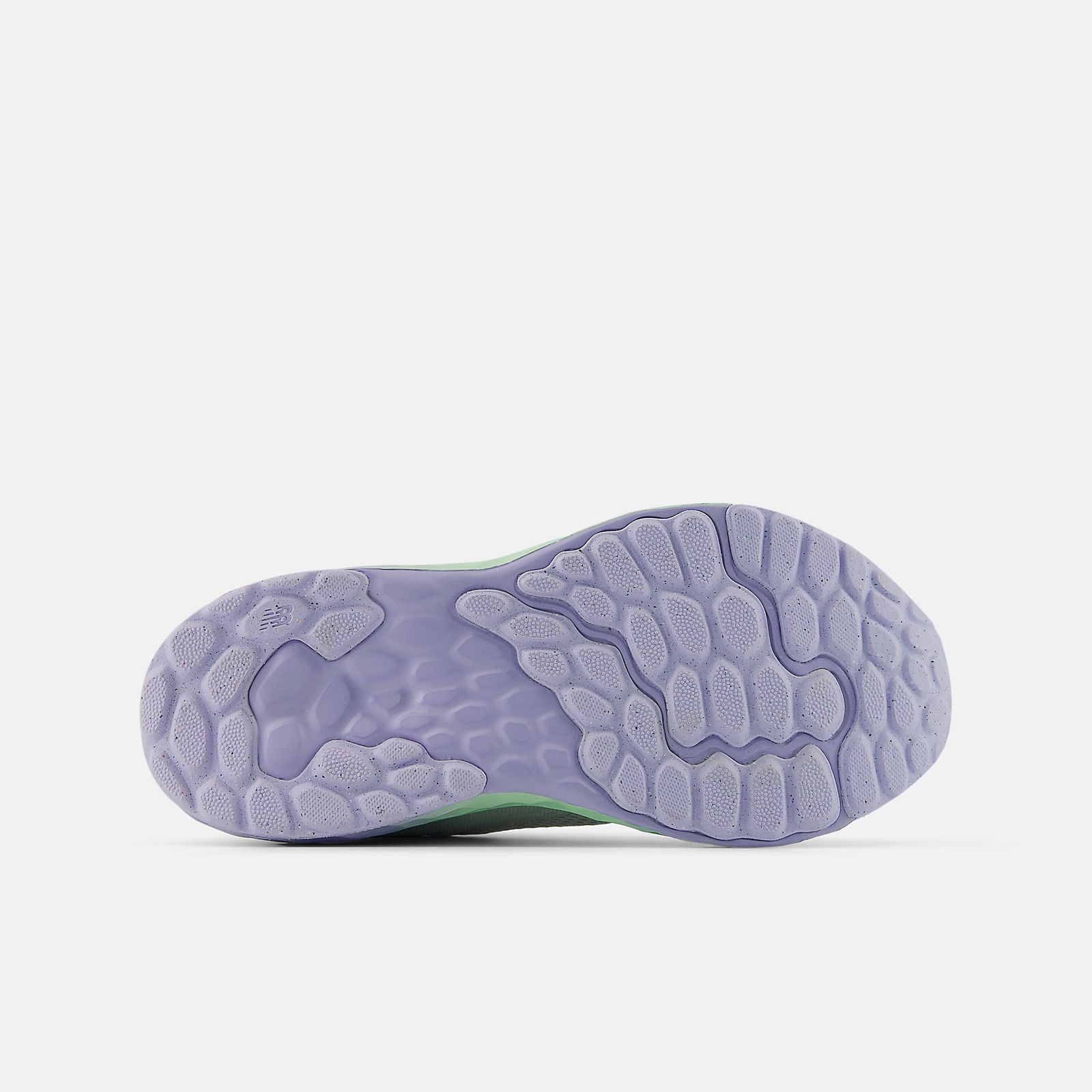 New Balance Kid's Hook N' Loop Fresh Foam Arishi V4 Grey/Jade Running Shoes