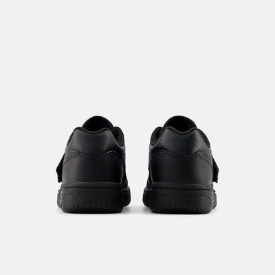 New Balance Kid's 480 Velcro Triple Black Shoe