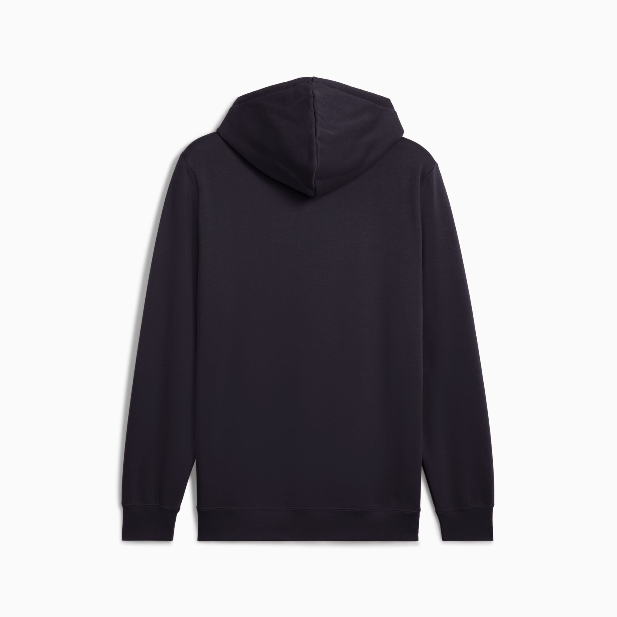 PUMA MEN'S ESSENTIALS NO. 1 LOGO FLEECE NAVY HOODIE
