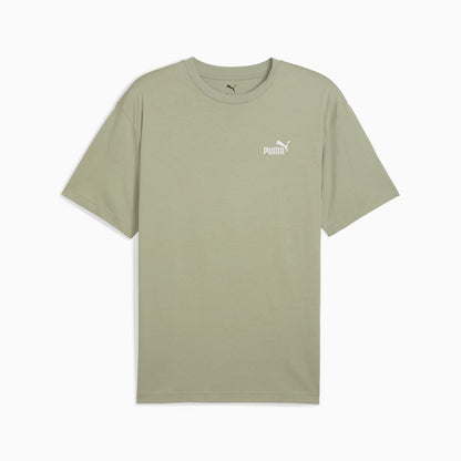 Puma Men's Essentials Small Logo No.1 Lux Army Tee