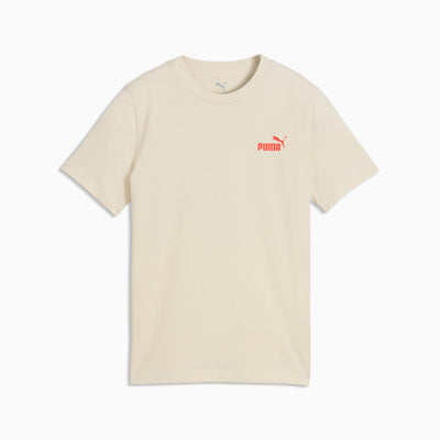 PUMA KID'S ESSENTIALS LOGO LAB GRAPHIC ALPINE SNOW TEE