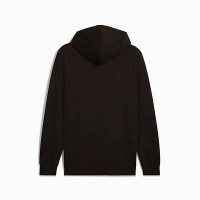 PUMA MEN'S ESSENTIALS NO. 1 LOGO FLEECE BLACK HOODIE