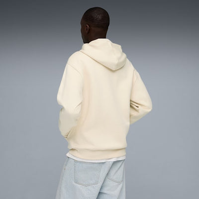 Puma Men's Essentials Elevated Cat Logo Relaxed Alpine Snow Hoodie