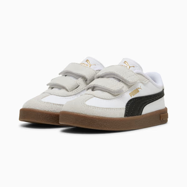 Puma Kid's Club Ii Era White/Gum Sneaker Shoes