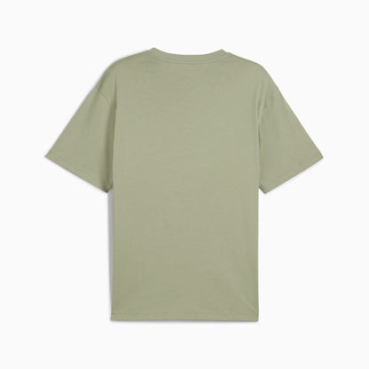 Puma Men's Essentials Small Logo No.1 Lux Army Tee