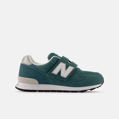 New Balance Kid's 313 Hook N' Loop New Spruce Sneaker Shoes