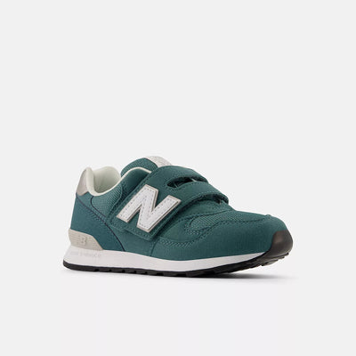 New Balance Kid's 313 Hook N' Loop New Spruce Sneaker Shoes