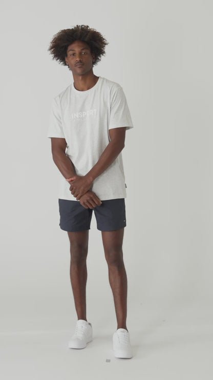 Insport Mens Marlo Tee Snow Marle