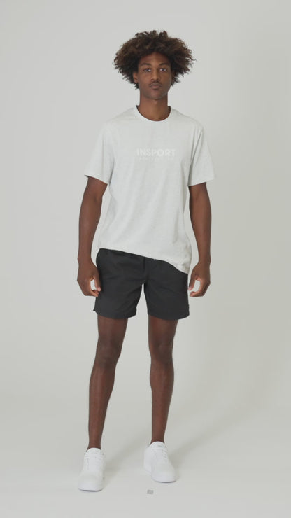 Insport Men's Bondi Gym Black Shorts