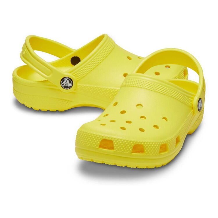CROCS KID'S CLASSIC CYBER YELLOW CLOG