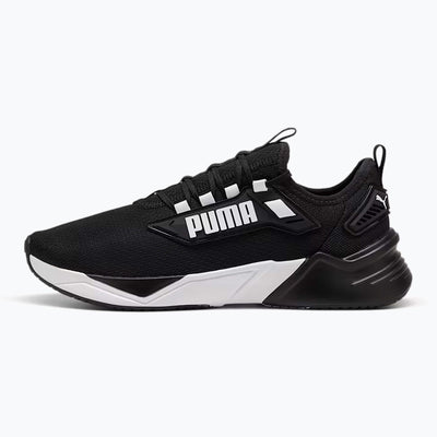 Puma Men's Retaliate Black/White Running Shoes