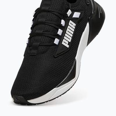 Puma Men's Retaliate Black/White Running Shoes