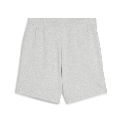 Puma Women's Essentials Logo French Terry Grey Short