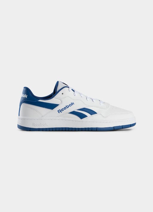 Reebok shoes white blue online