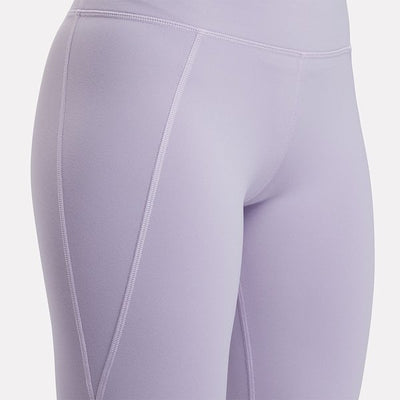Reebok Women's Lux High Rise Purple Tight Leggings