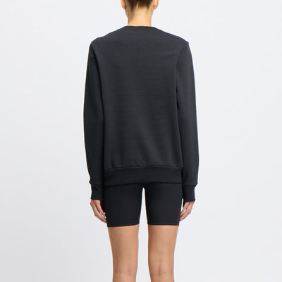 Reebok Women's Identity Big Logo Black Sweatshirt