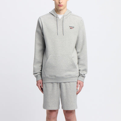 Reebok Men's Identity Small Logo Grey Hoodie