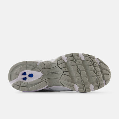 NEW BALANCE UNISEX 740 WHITE/SILVER SNEAKER SHOE (WIDTH D)