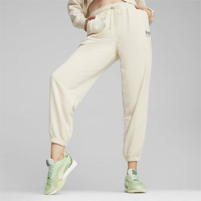 Puma Women's Team Relax White Pants