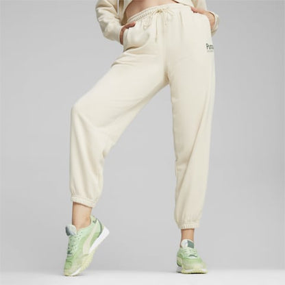 Puma Women's Team Relax White Pants