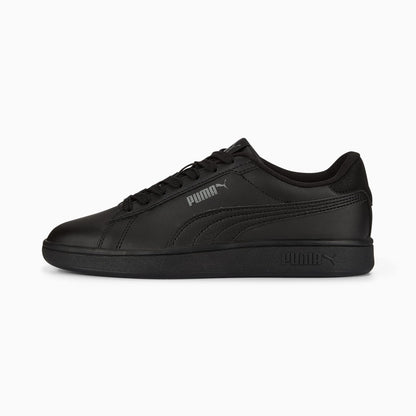 Puma Kids Smash 3.0 Triple Black Sneaker Shoes