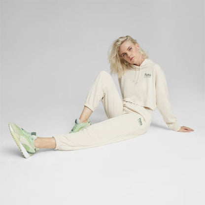 Puma Women's Team Relax White Pants
